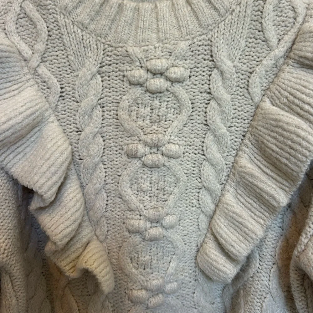 Zara girls knit sweater size 4-5 - Picture 2 of 4